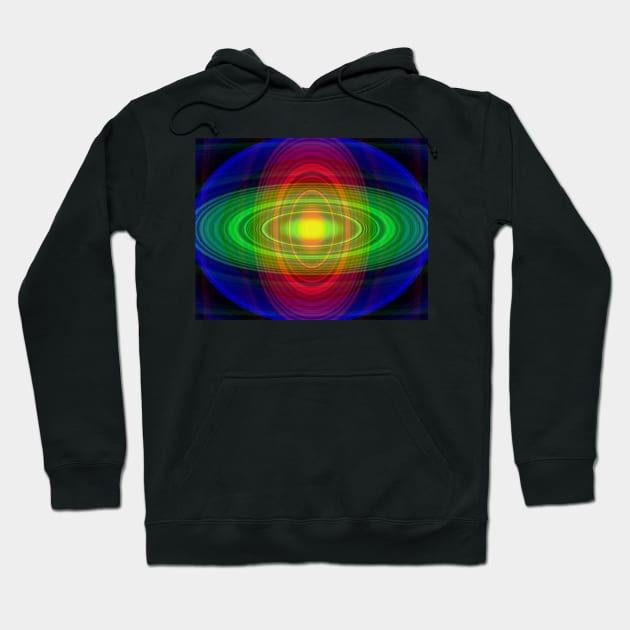 Solar Rings 2-Available As Art Prints-Mugs,Cases,Duvets,T Shirts,Stickers,etc Hoodie by born30